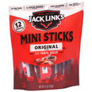 Jack Link's Mini Sticks, Original, 12Ct