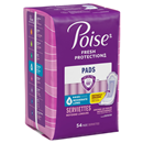 Poise Pads Long Length Moderate Absorbency
