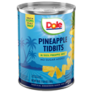 Dole Pineapple Tidbits In 100% Pineapple Juice
