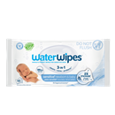 WaterWipes 3-In-1 Cleans, Cares, Protects, 99.9% Water, Unscented & Hypoallergenic, 60 Count (1 Pack)
