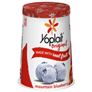 Yoplait Original Mountain Blueberry Low Fat Yogurt