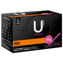 Click Tampons, Compact, Unscented, Super Plus