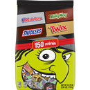Mars Chocolate, Halloween Candy Mini Variety Mix, 150Ct