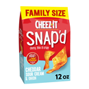 Cheez-It Snap'd Cheddar Sour Cream & Onion, Family Size