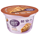 Dannon Light + Fit Greek Nonfat Caramel Apple Pie Yogurt