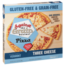 Against the Grain Gourmet Pizza, Three Cheese, Family Size