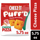 Cheez-It Puff'D Cheesy Baked Snacks Cheese Pizza