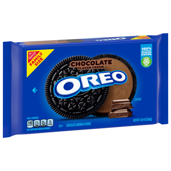 Nabisco Oreo Chocolate Creme Chocolate Sandwich Cookies | Hy-Vee