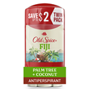 Old Spice Fresh Collection Fiji Invisible Solid Anti-Perspirant/Deodorant 2-2.6 Oz Sticks