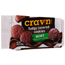 Crav'N Flavor Cookies, Mint, Fudgy Covered