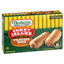 Nathan's Famous Coney Island Beef Pretzel Hot Dogs 20 oz. Box