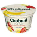 Chobani Yogurt, Greek, Low-Fat, Strawberry Banana