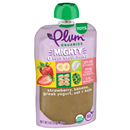 Plum Organics Tots Mighty 4 Kale Strawberry Amaranth & Greek Yogurt Essential Nutrition Blend