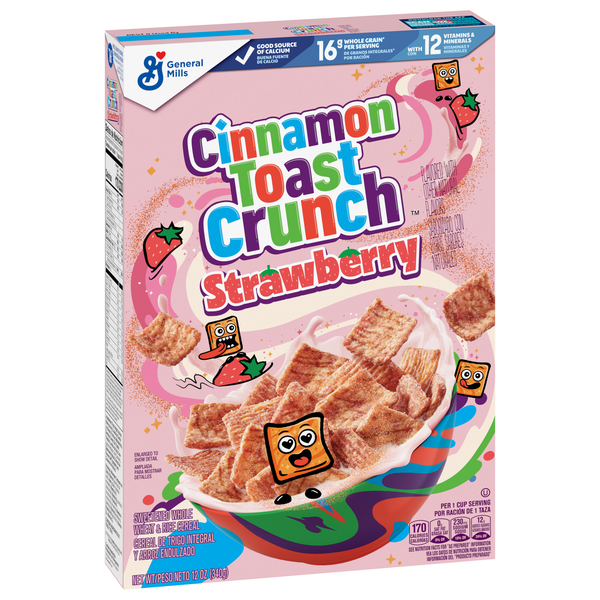 General Mills Strawberry Cinnamon Toast Crunch Cereal | Hy
