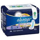 Always Ultra Thin Extra Heavy Overnight Flexi-Wings Pads