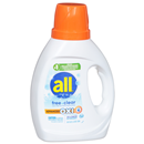 All Detergent, Advanced Oxi, Free & Clear