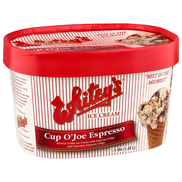 Whitey's Ice Cream Cup O' Joe Espresso | Hy-Vee Aisles Online