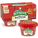 Chef Boyardee Beef Ravioli, 4-7.5 oz Bowls