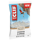 CLIF BAR - Cookies & Creme Flavor - Made with Organic Oats - Energy Bars - Non-GMO - Plant Based Protein Bar