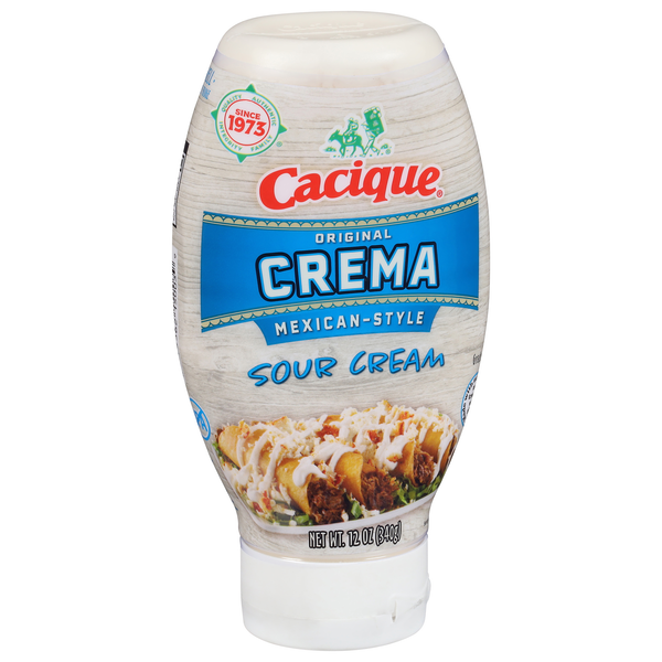 Cacique Original Crema Mexican-Style Sour Cream | Hy-Vee Aisles