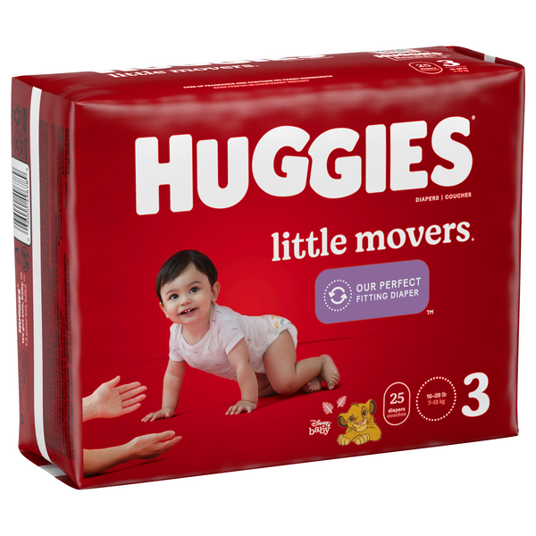 Huggies Little Movers Diapers, Size 4  Hy-Vee Aisles Online Grocery  Shopping