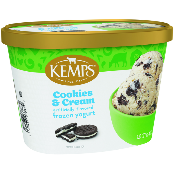 Kemps Cookies & Cream Frozen Yogurt | Hy-Vee Aisles Online Grocery