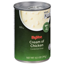 Hy-Vee Condensed Soup, Cream of Chicken