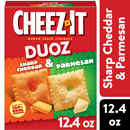 Cheez-It Duoz Sharp Cheddar & Parmesan Baked Snack Crackers