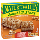 Nature Valley Cashew Sweet & Salty Nut Granola Bars 6-1.2 oz Bars