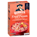Quaker Fruit Fusion Instant Oatmeal, Strawberry Peach 6-1.41 oz