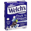 Welch's Fruit 'N Yogurt Snacks, Blueberry-Acai 8-.7 oz. Pouches