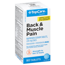 TopCare Back & Muscle Pain, 220 Mg, Tablets