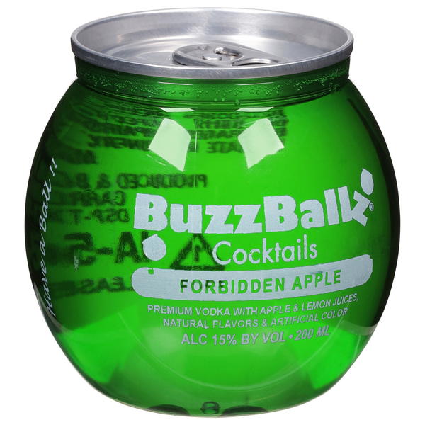 BuzzBallz Forbidden Apple Cocktails | Hy-Vee Aisles Online Grocery
