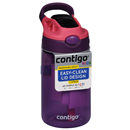 Contigo Kids Water Bottle with Redesigned AUTOSPOUT Straw Eggplant & Punch