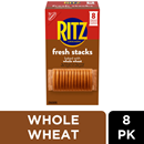 Nabisco Ritz Whole Wheat Crackers Fresh Stacks 8 Pack