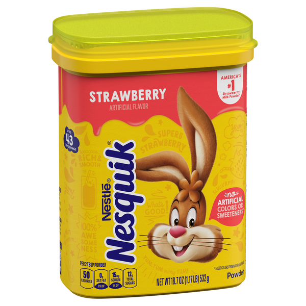 イチジク苗木　「　MILK　SURPRISE 　」3-81 Nesquik Strawberry Flavor Powder Drink Mix | Hy-Vee Aisles Online