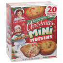 Little Debbie Buttery Vanilla Christmas Mini Muffins, 5Ct