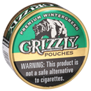 Grizzly Snuff, Premium Wintergreen, Pouches