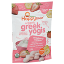 Happy Baby Strawberry Banana Organic Greek Yogis Greek Yogurt & Fruit Snacks