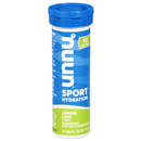 Nuun Active Effervescent Electrolyte Supplement Tablets Lemon + Lime - 10 CT