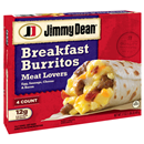 Jimmy Dean Breakfast Burritos Meat Lovers 4Ct