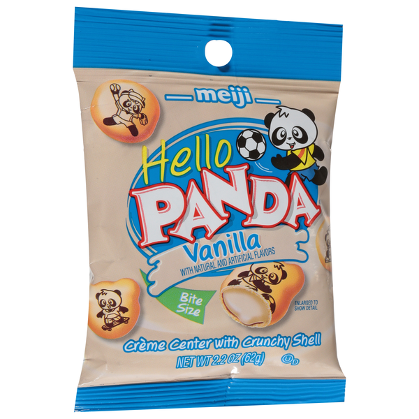 Meiji Hello Panda Vanilla Creme Center, Bite Size | Hy-Vee Aisles