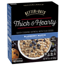 BetterOats Thick & Hearty Blueberry Muffin Instant Oatmeal 10 Packets