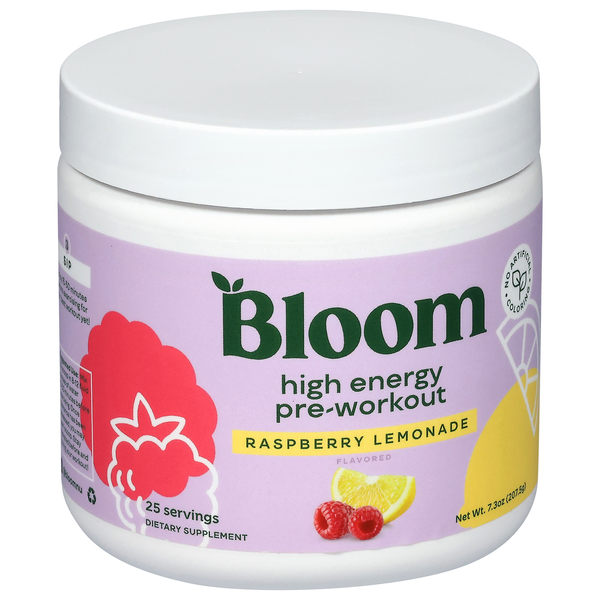 BLOOMページ Bloom Raspberry Lemonade High Energy Pre-Workout | Hy-Vee Aisles