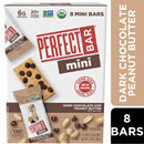 Perfect Bar, Mini Dark Chocolate Chip Peanut Butter Protein Bar, Organic, 8 - .88 oz
