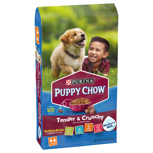 Purina Puppy Chow Tender Crunchy Beef Puppy Food Hy Vee Aisles