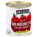 DeLallo Italian Tomatoes, San Marzano Style, Whole Peeled