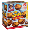 Little Debbie Big Pack Mini Muffins, Chocolate Chip, 5Ct