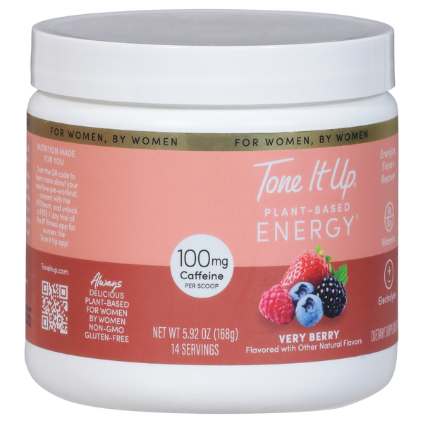 Tone It Up Plant-Based Energy Mix Very Berry Flavored