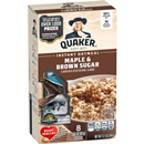 Quaker Instant Oatmeal, Maple & Brown Sugar 8 Count